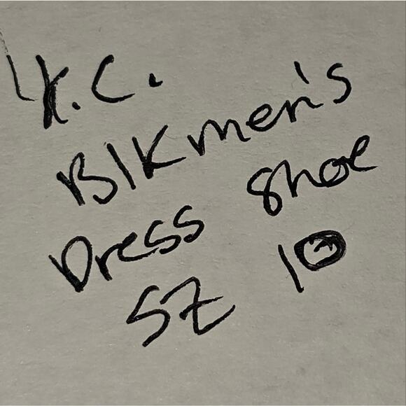 Kenneth Cole Mens Magic Place Leather Oxford Dress Shoe Black Size 10 M - Picture 8 of 8